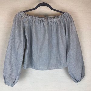 Super Cute Brandy Melville Off-Shoulder Top! 🎉